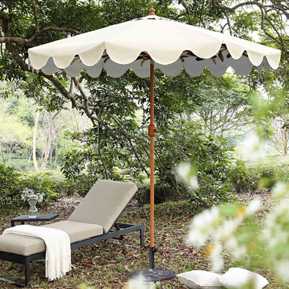 Lemon Branch 2.6M Octagonal Parasol with Aluminium Tilt