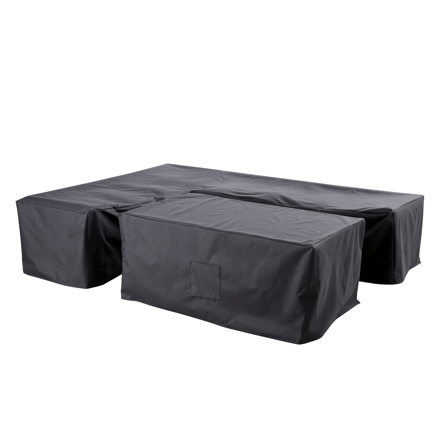 Garden Furniture Cover for Calabasas Large Outdoor Fabric and Aluminium Corner Casual Dining Set
