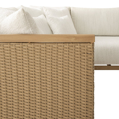 Panarea Indoor and Outdoor Wicker Large Corner Sofa Set