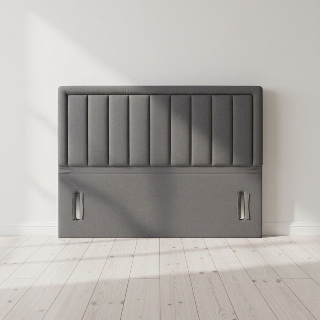 Bruges Floor Standing Upholstered Fabric Headboard