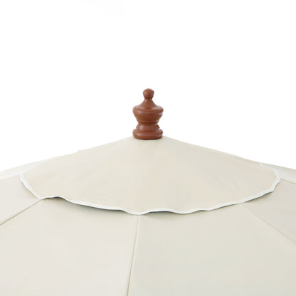 Lemon Branch 2.6M Octagonal Parasol with Aluminium Tilt