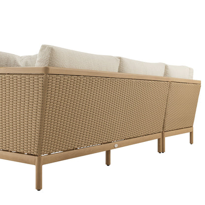 Panarea Indoor and Outdoor Wicker Large Corner Sofa Set
