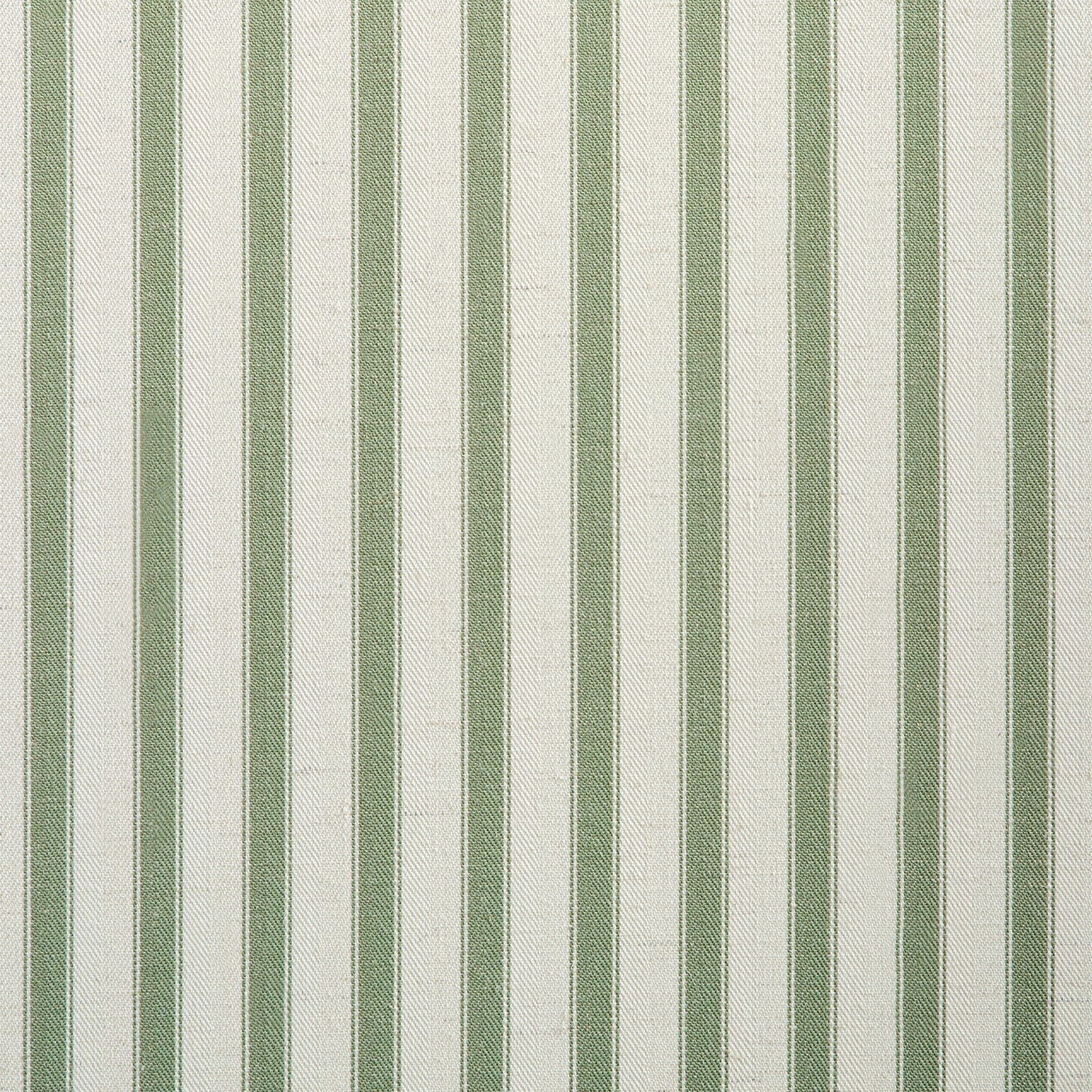 Chilworth Upholstered Ottoman Bed with Storage, Green Stripe Linen Blend