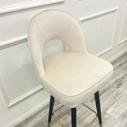 ASTRA VELVET BAR STOOL