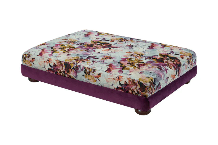 Alicante Purple Fabric High Sofa For Elderly Handmde Monaco Amethyst Set With Wooden Legs – view 3