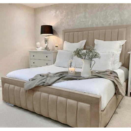 Alondrea Upholstered Panel Bed – view 2