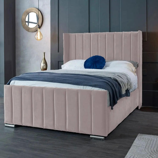 Arizona Wingback Bed With Frame