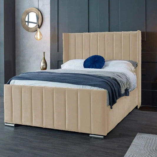 Arizona Wingback Bed With Frame