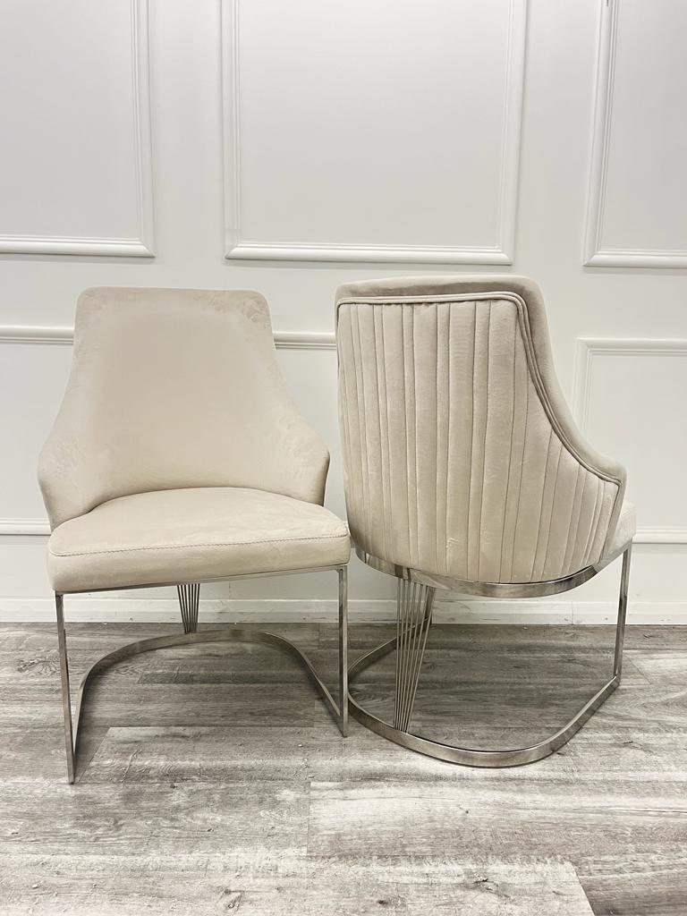 Chelmsford Velvet Dining Chair – view 16
