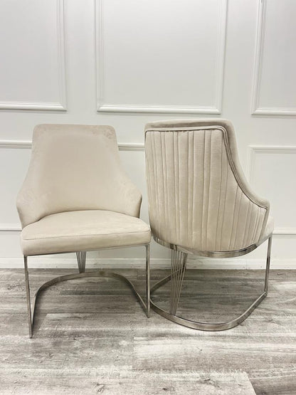 Chelmsford Velvet Dining Chair – view 16