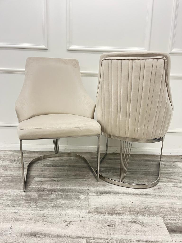 Chelmsford Velvet Dining Chair – view 15