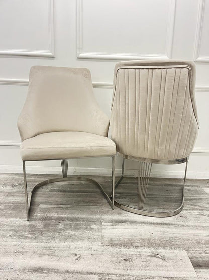 Chelmsford Velvet Dining Chair – view 15