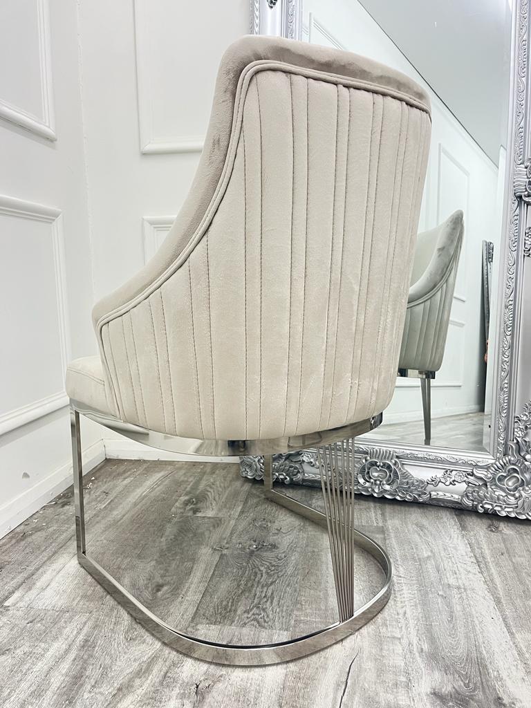 Chelmsford Velvet Dining Chair – view 21