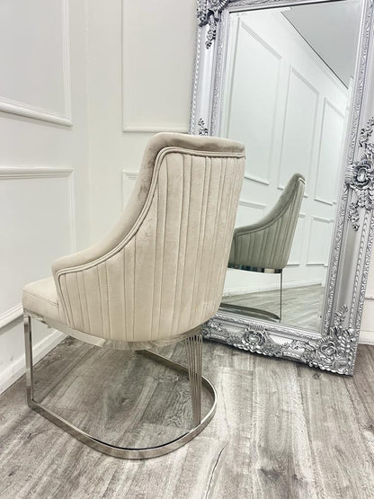 Chelmsford Velvet Dining Chair – view 19
