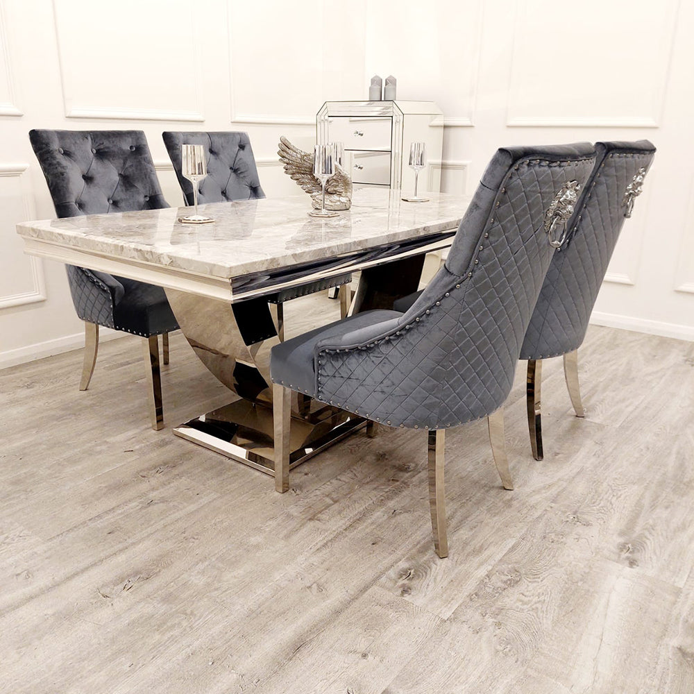 SHIMMER GREY CHAIRS