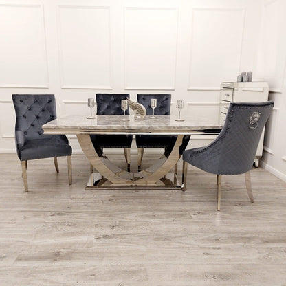 SHIMMER GREY CHAIRS