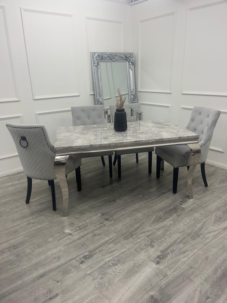 Bentley Black Leg Dining Chairs – view 21