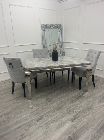 Bentley Black Leg Dining Chairs – view 21