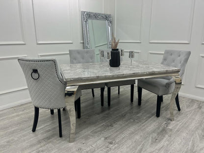 Bentley Black Leg Dining Chairs – view 2