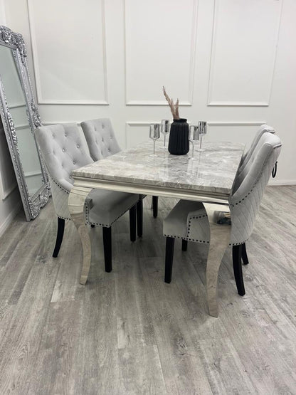 Bentley Black Leg Dining Chairs – view 5