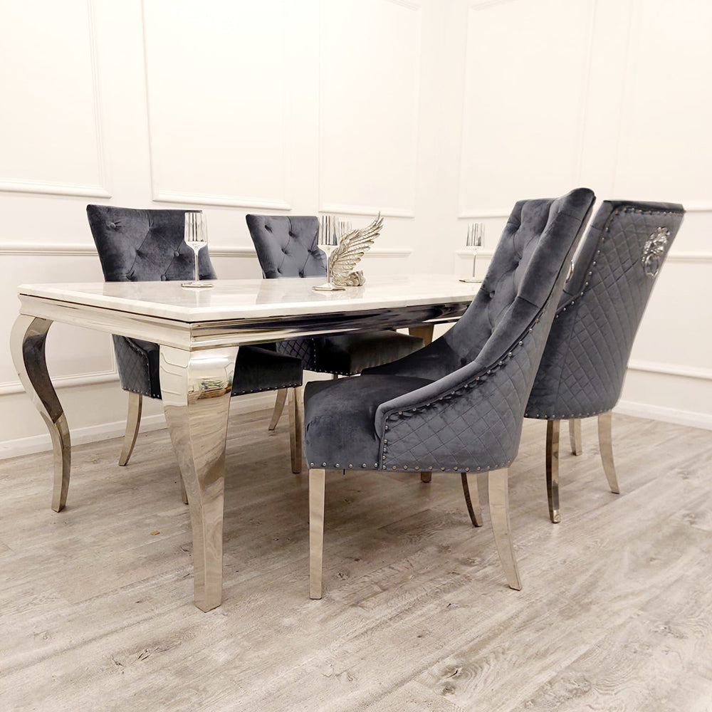 SHIMMER GREY CHAIRS