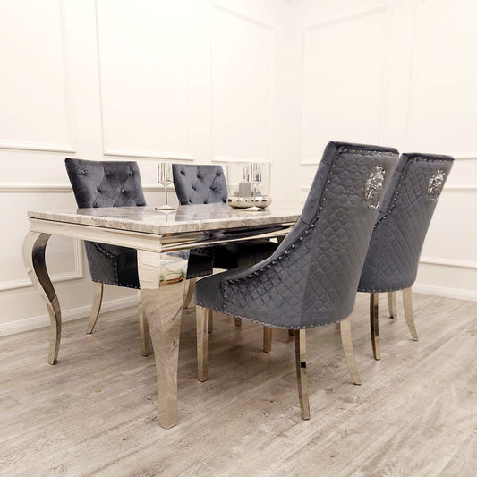SHIMMER GREY CHAIRS