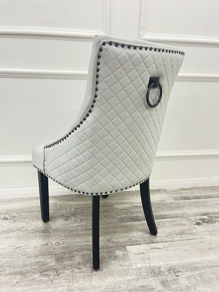 Bentley Black Leg Dining Chairs – view 8