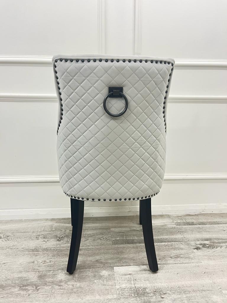 Bentley Black Leg Dining Chairs – view 7