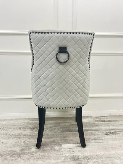 Bentley Black Leg Dining Chairs – view 7