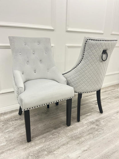 Bentley Black Leg Dining Chairs – view 9