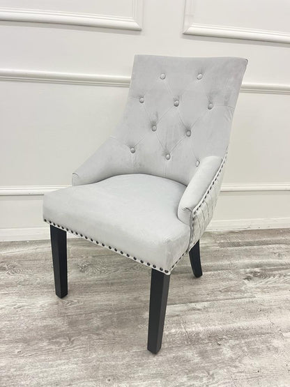 Bentley Black Leg Dining Chairs – view 11