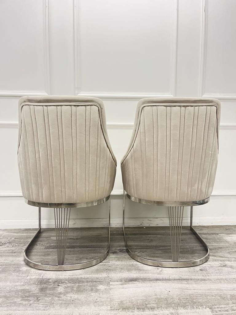 Chelmsford Velvet Dining Chair – view 23
