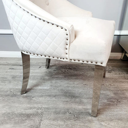 Bentley Silver Dining Chair