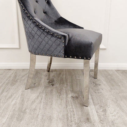 Bentley Silver Dining Chair – view 21