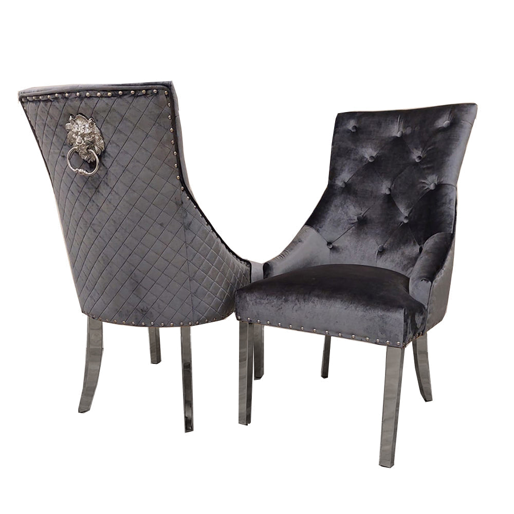 Bentley Silver Dining Chair – view 23