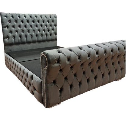 Monarch Chesterfield Double Bed Frame
