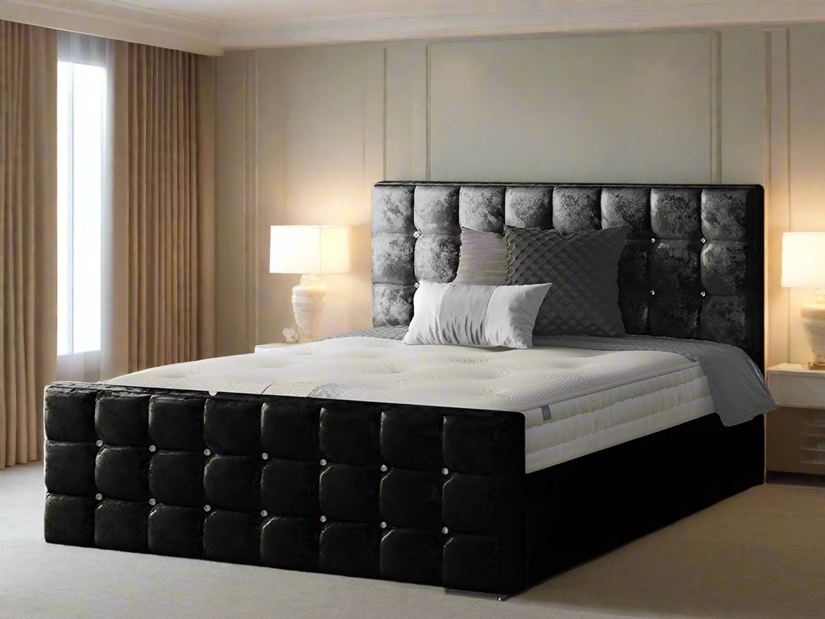 Cubed Bed frame With Optional Storage