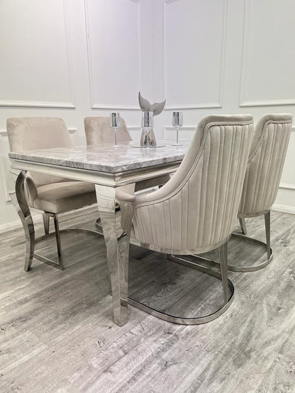 Chelmsford Velvet Dining Chair – view 28