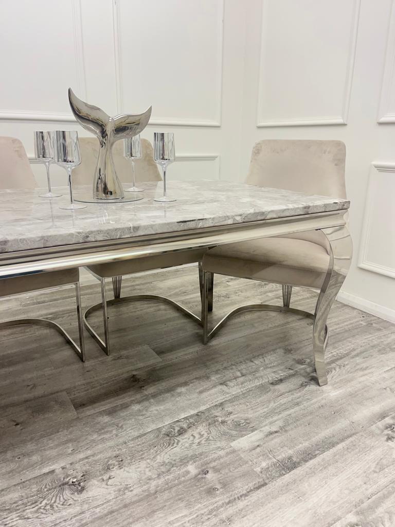 Chelmsford Velvet Dining Chair – view 5
