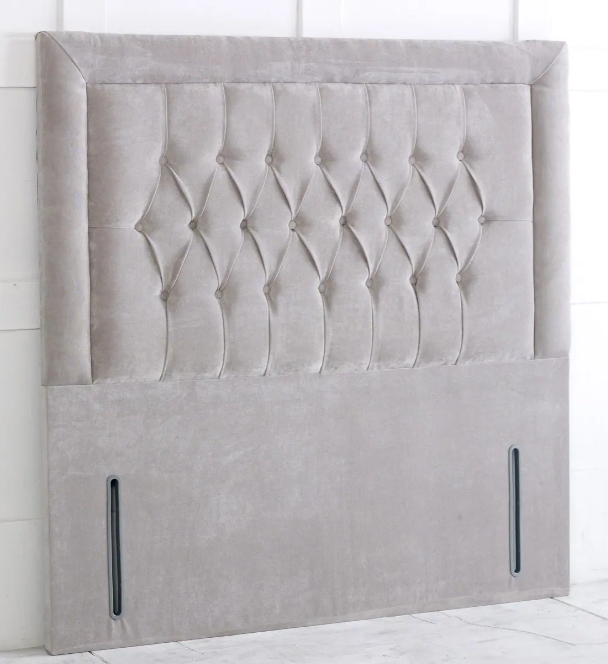 Bumper Chesterfield Floor Standing Headboard
