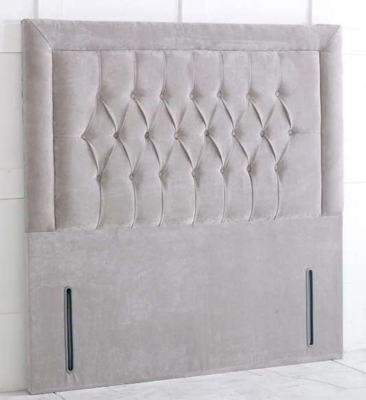 Bumper Chesterfield Floor Standing Headboard