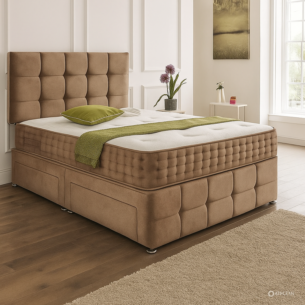 Rio Matching Headboard & Footboard Divan Set – view 9