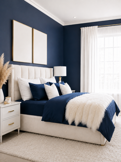Marylebone Panelled Ottoman Storage Bed – Ivory