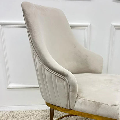 Chelmsford Velvet Dining Chair – view 29