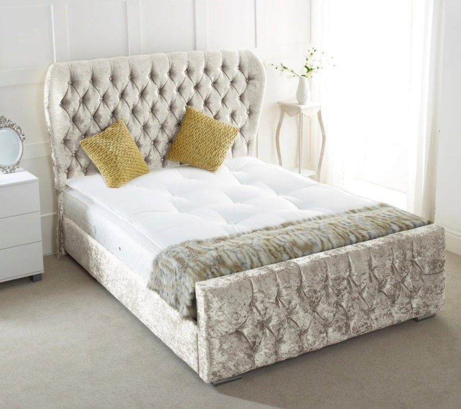 Butterfly Chesterfield Bed Frame