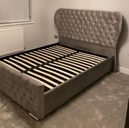 Butterfly Chesterfield Bed Frame