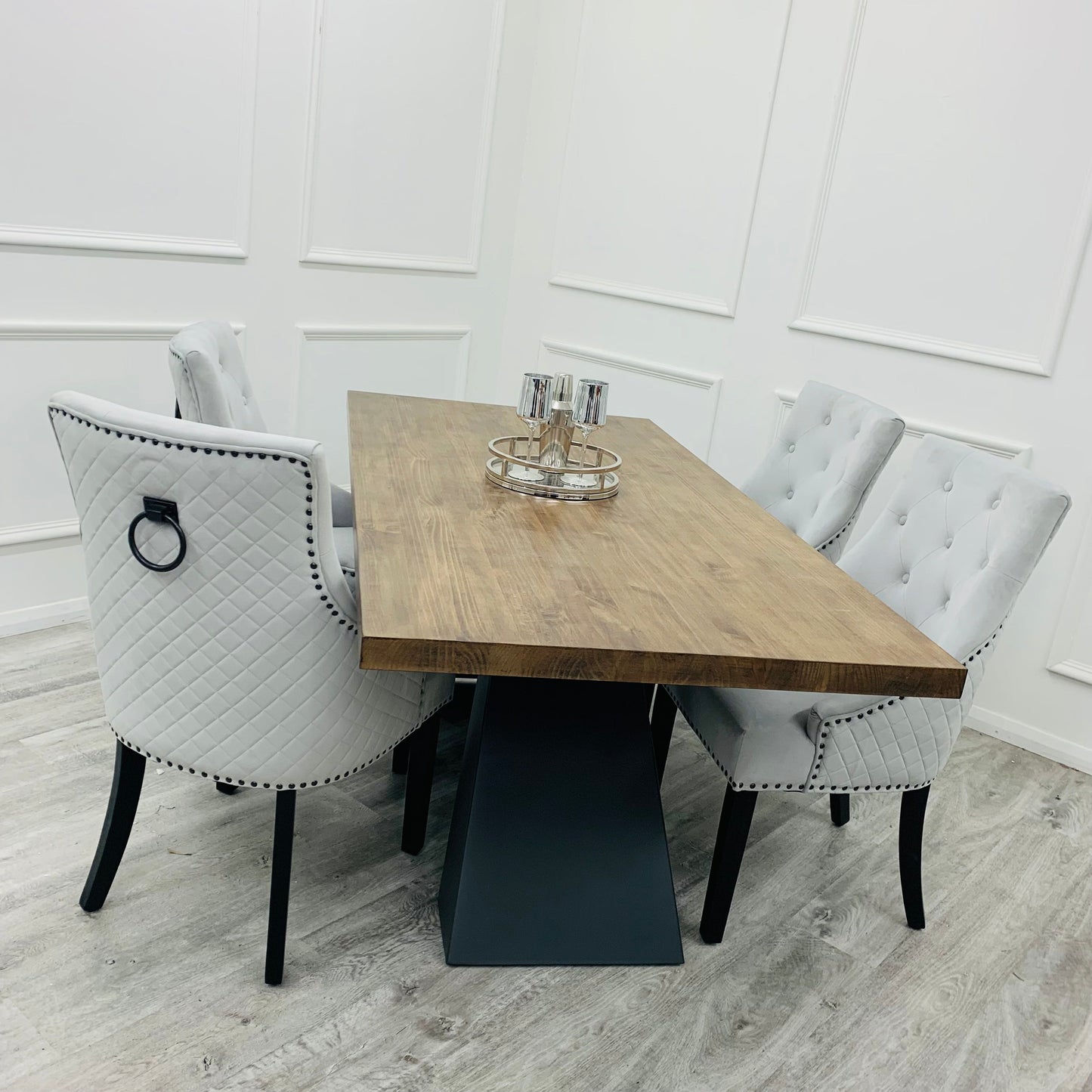 Bentley Black Leg Dining Chairs