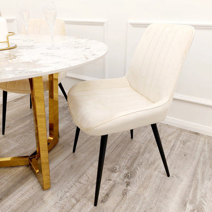 Dido Velvet Dining Chair – view 14