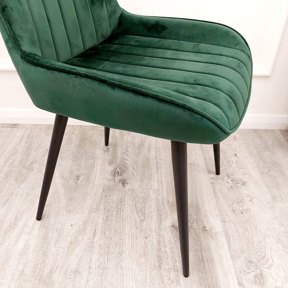 Dido Velvet Dining Chair – view 17