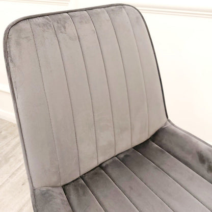 Dido Velvet Dining Chair – view 20